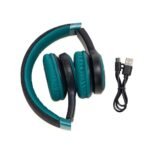 Fone de Ouvido Bluetooth com Led - Verde - Imagem 5