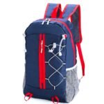 Mochila Dobrável em Poliéster - Azul
