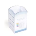 Porta Canetas com Porta Foto em Acrílico - Transparente - Imagem 3