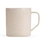 Caneca Fibra De Arroz 400ml - Bege - Imagem 2