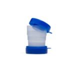 Copo Retrátil 200ml Com Porta Comprimido - Azul - Imagem 2