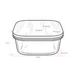 Marmita de Vidro 250ml - Transparente - Imagem 5