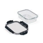 Marmita de Vidro 600ml - Travas Pretas - Imagem 2