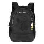 Mochila de Costas do Snoopy - Preto
